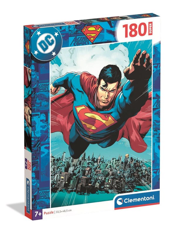 Clementoni Palapeli Super Superman 2025, 180-palainen 2D Palapelit