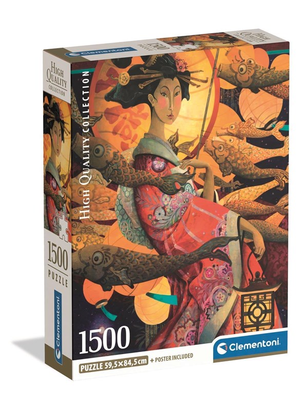 Clementoni Palapeli HQC Koinobori Dance 2026 - Compact, 1500-palainen 2D Palapelit