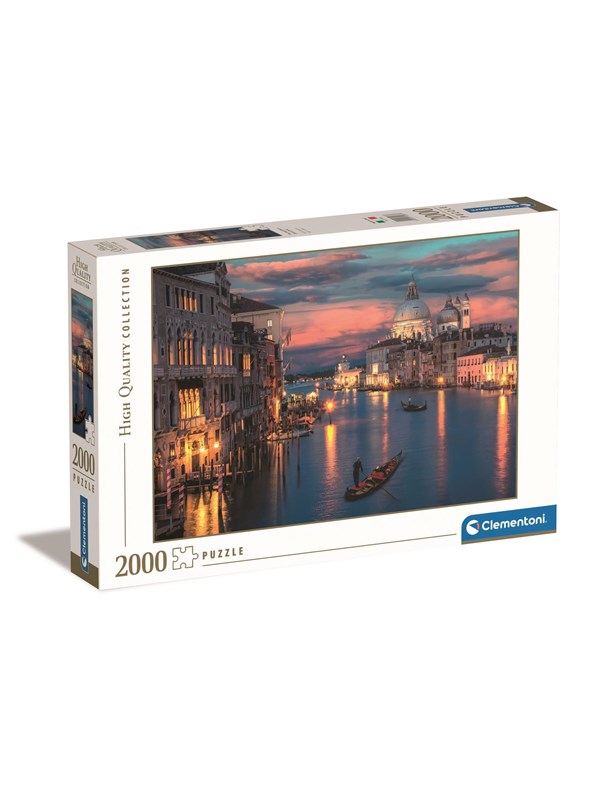 Clementoni Palapeli HQC The Magnificent Grand Canal, 2000-palainen 2D Palapelit