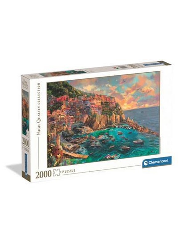 Clementoni Palapeli HQC Painted Manarola 2026, 2000-palainen 2D Palapelit
