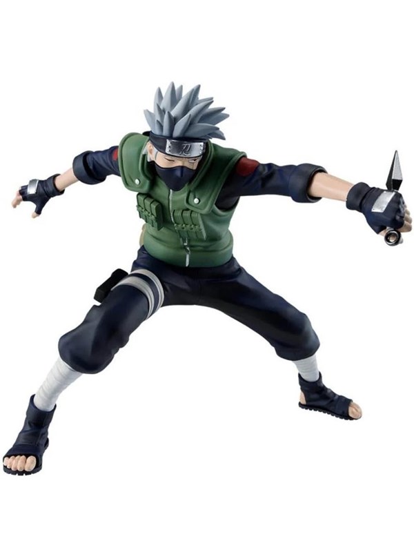 Banpresto - Naruto Shippuden 72 Series Vibration Stars PVC Figure Kakashi Hatake 13 cm - Figuuri