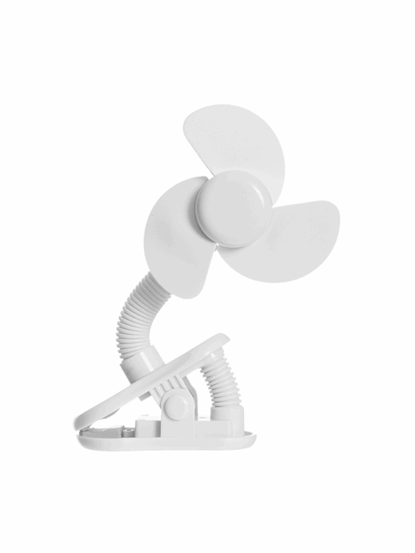 Fresh Kid Stroller fan white