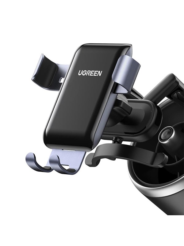 UGREEN LP274 Car Phone Holder (Round Grid) - Gray