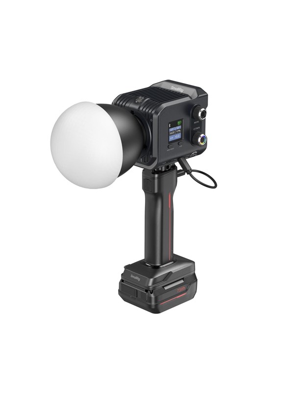 SmallRig 5383 RC 100C COB LED Video Light Kit Ink Blue / With Battery Grip Handle