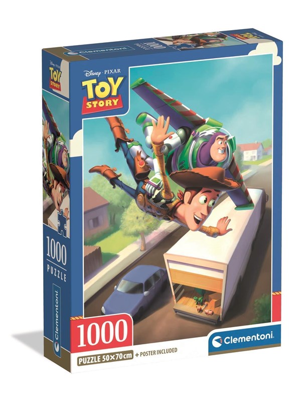 Clementoni Palapeli Disney Toy Story, 1000 palaa 2D Palapelit