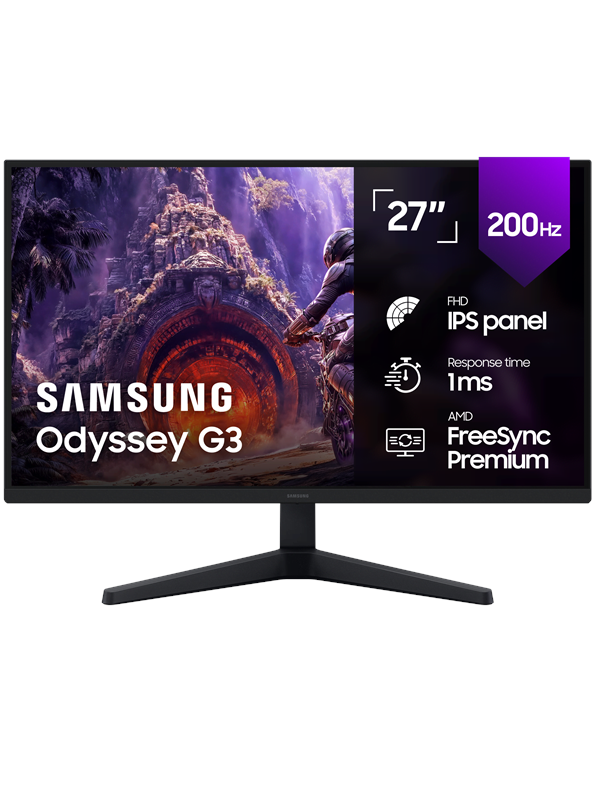 27" Samsung Odyssey G3 (G30H) - 27" | 1920 x 1080 | Full HD | LCD