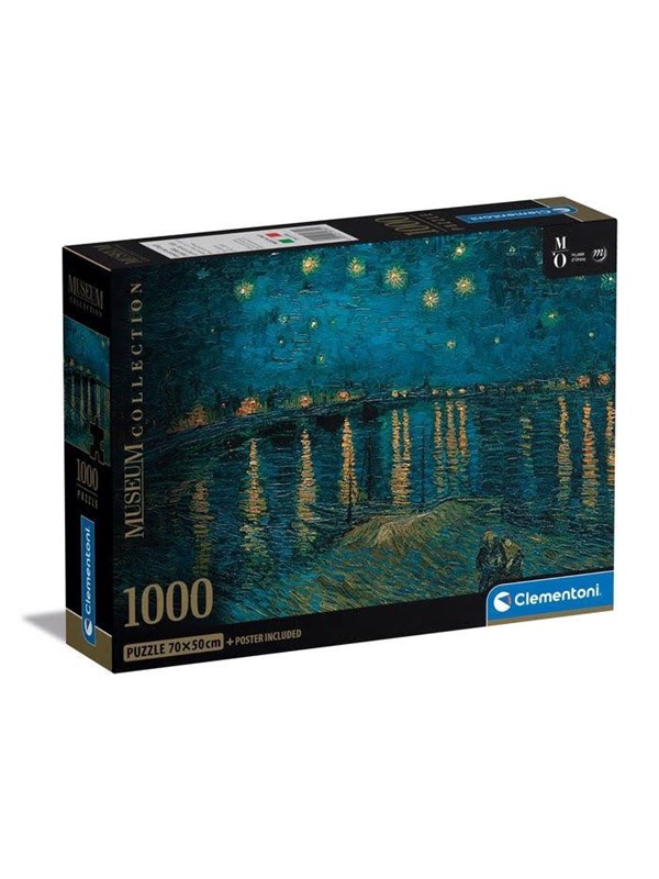 Clementoni Palapeli Museum Orsay Van Gogh "Starry night", 10 2D Palapelit