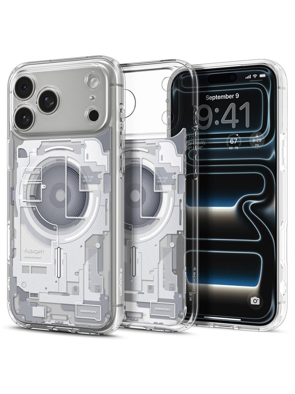 Spigen Ultra Hybrid MagSafe - zero one white - iPhone 18 Pro Max/17 Pro Max