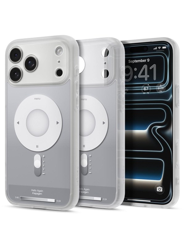 Spigen Ultra Hybrid MagSafe - classic silver - iPhone 18 Pro/17 Pro