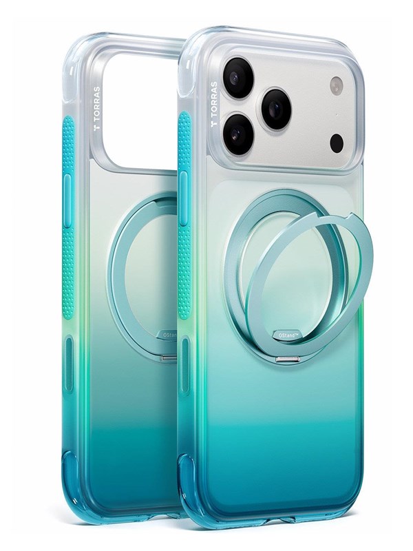 Torras O3 Air Gradient - blue/green - iPhone 18 Pro