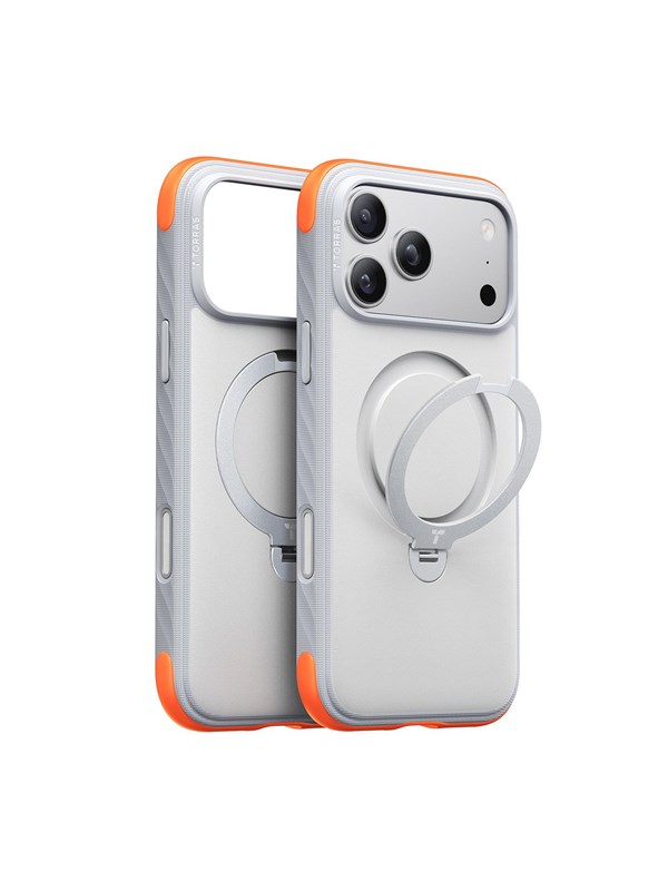 Torras Ostand Q3 Rugg - white - iPhone 18 Pro