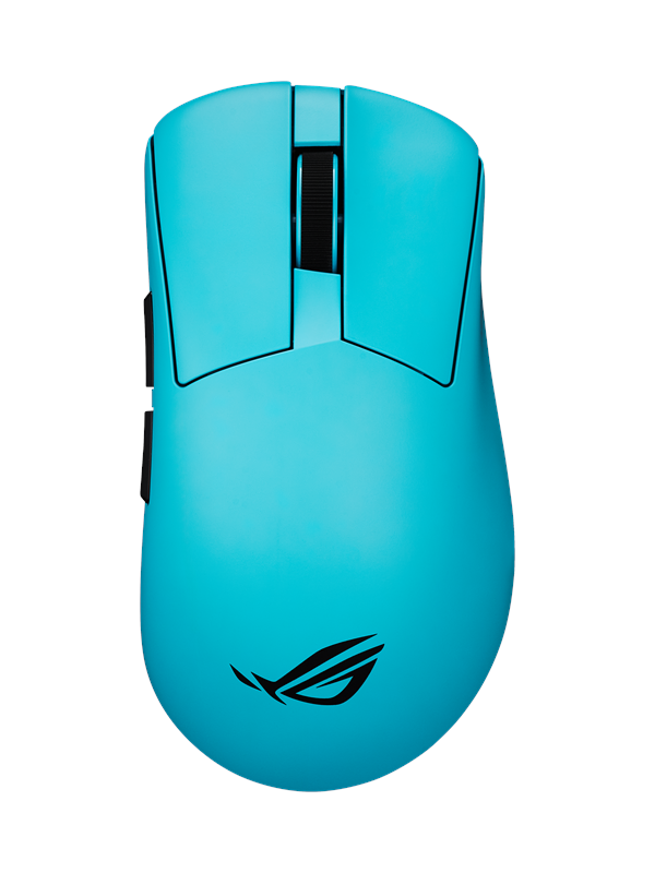 ASUS ROG Gladius IV Ace Aqua Blue - Pelihiiri - Optinen - 5 painiketta - Sininen