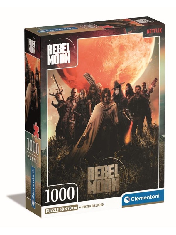 Clementoni Palapeli HQC Netflix Rebel Moon 2, 1000-palainen 2D Palapelit