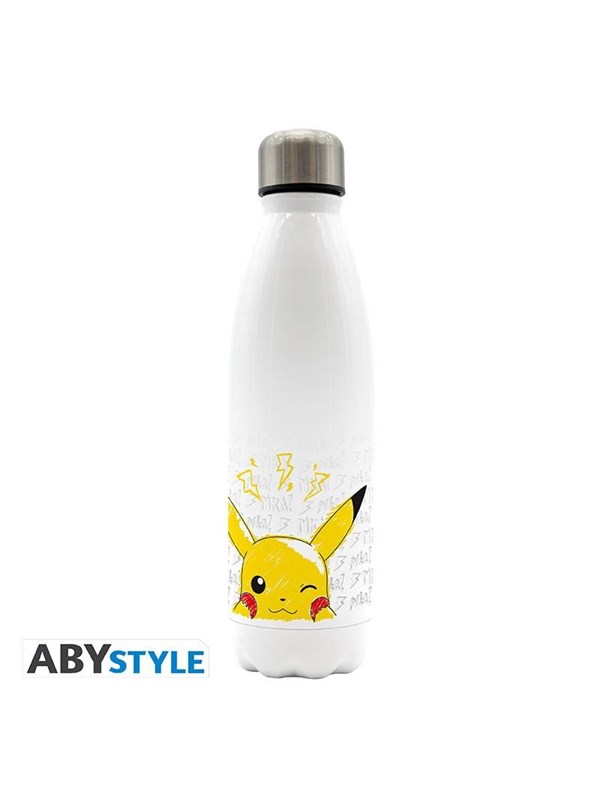 ABYstyle - Pokemon - Pikachu Scribble - Insulated Water Bottle - Vesipullo