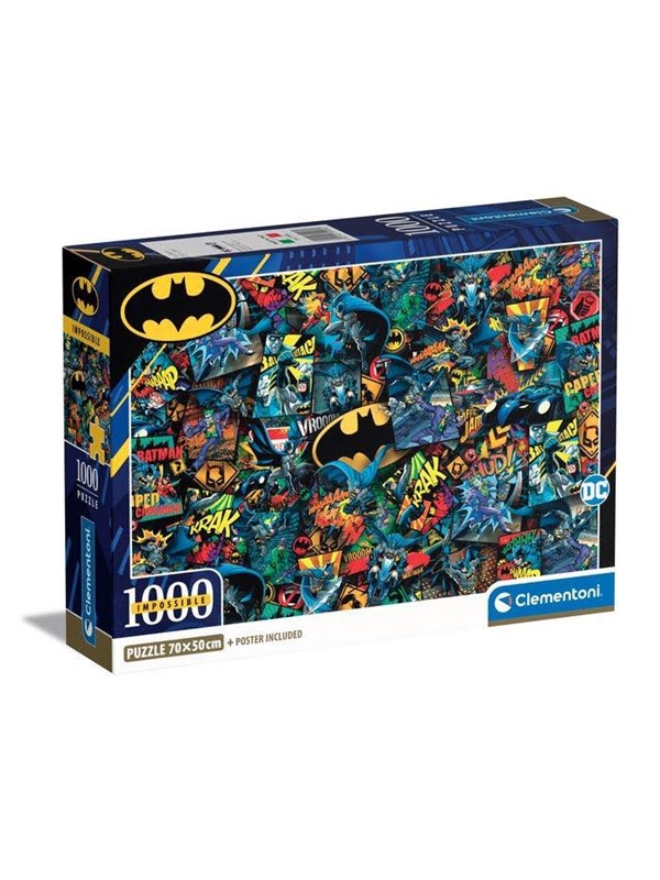 Clementoni Palapeli Batman, 1000 palaa 2D Palapelit