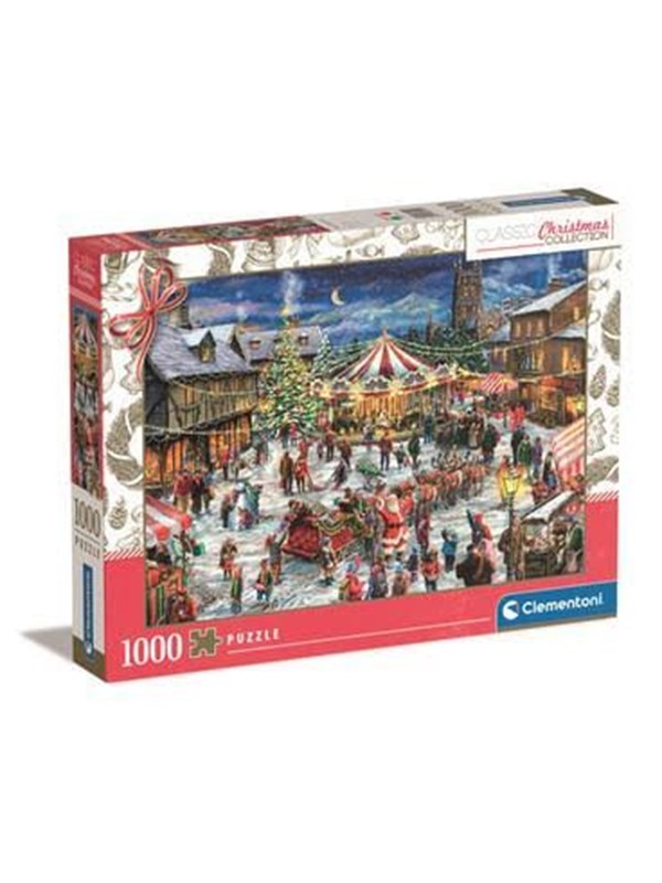 Clementoni Palapeli HQC The Christmas Fair, 1000 palaa 2D Palapelit