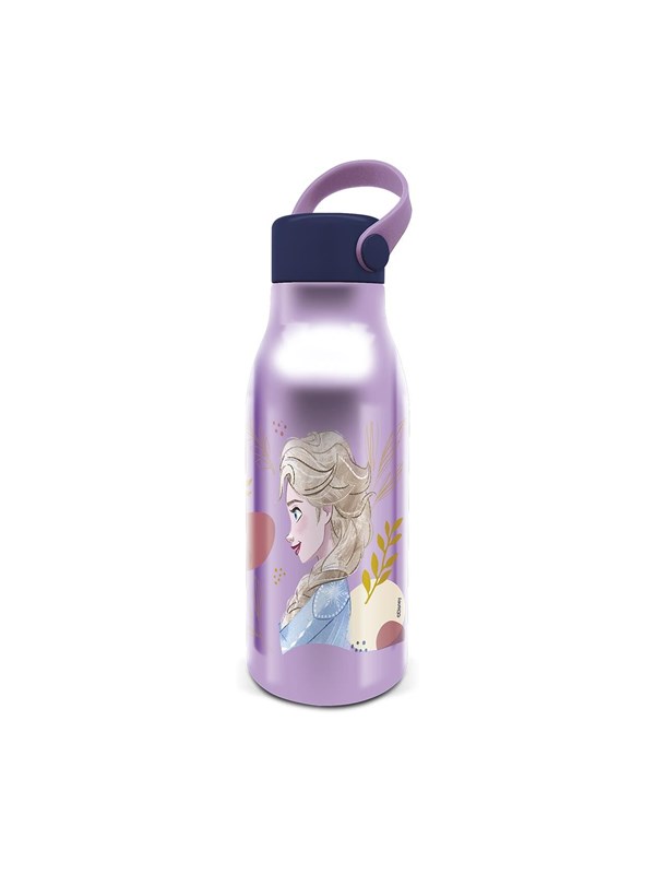 Frozen 760 ml alumiininen juomapullo, jossa FROZEN Flexi -kantohihna