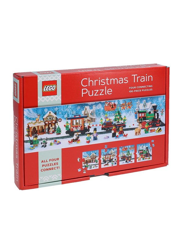 LEGO Palapeli Joulunaikainen juna 4013116-221335 (4×100)