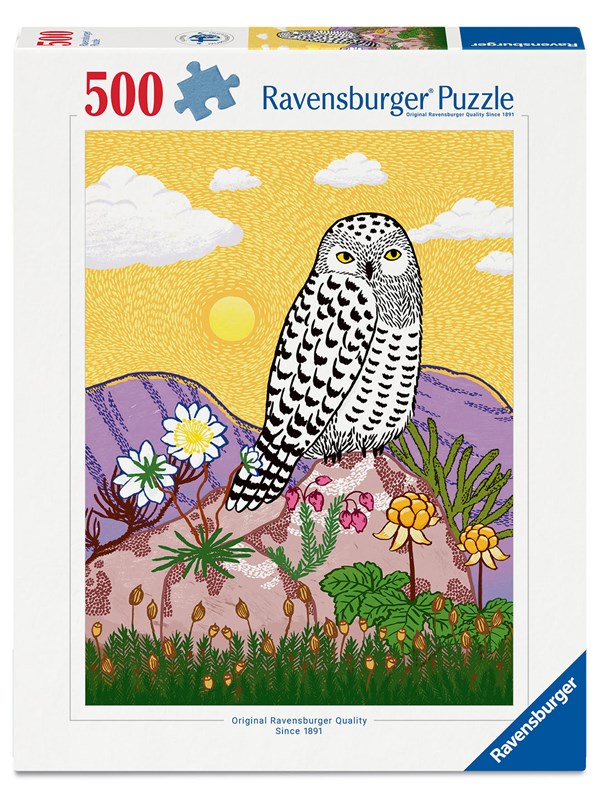 Ravensburger Snowy Owl, 500-palainen - EMBARGO for SM