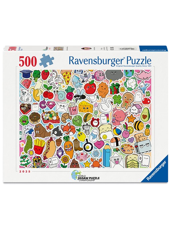 Ravensburger Söpö Kawaii kaaos 500p