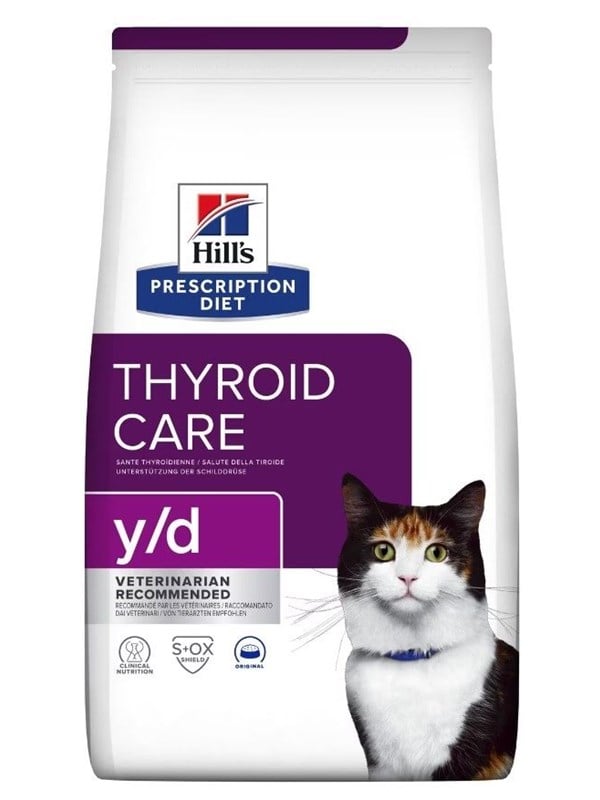 Hill's Thyroid Care y/d - kuiva kissanruoka - 3 kg