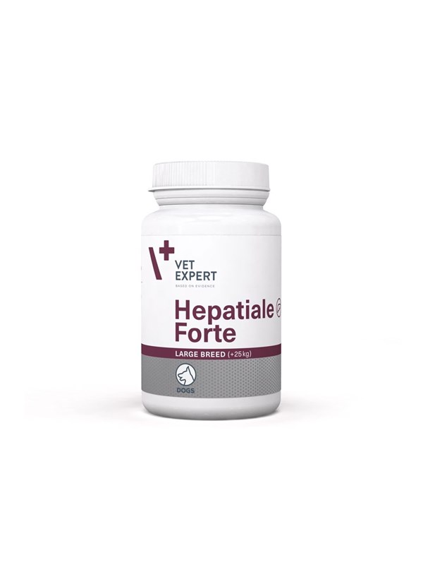 VetExpert Hepatiale Forte Large breeds - ravintolisät koirille - 40 tablettia