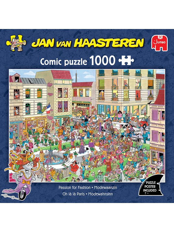 Jan van Haasteren Passion for Fashion (1000)