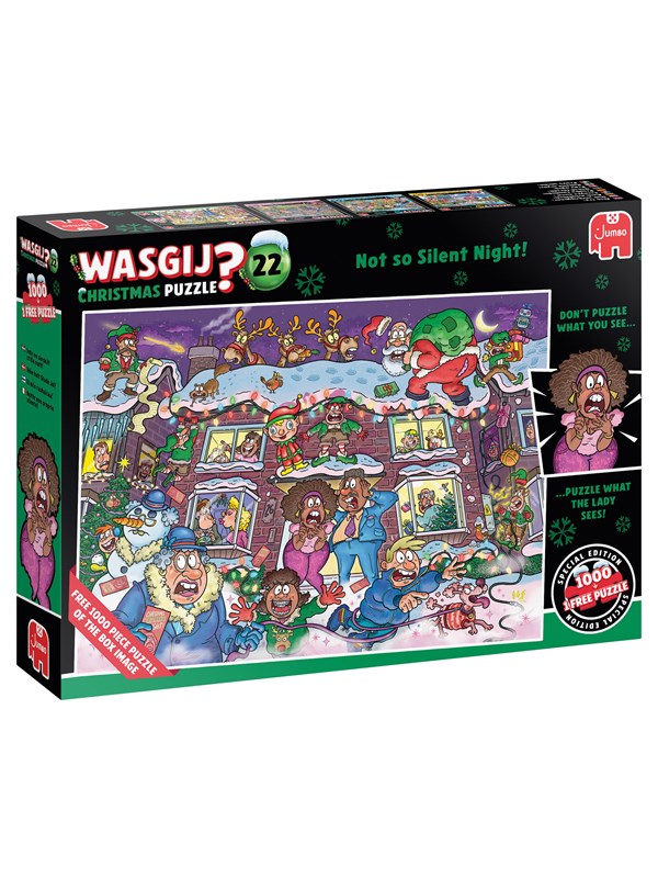 Wasgij Christmas 22 - Not so Silent Night! (2x1000)