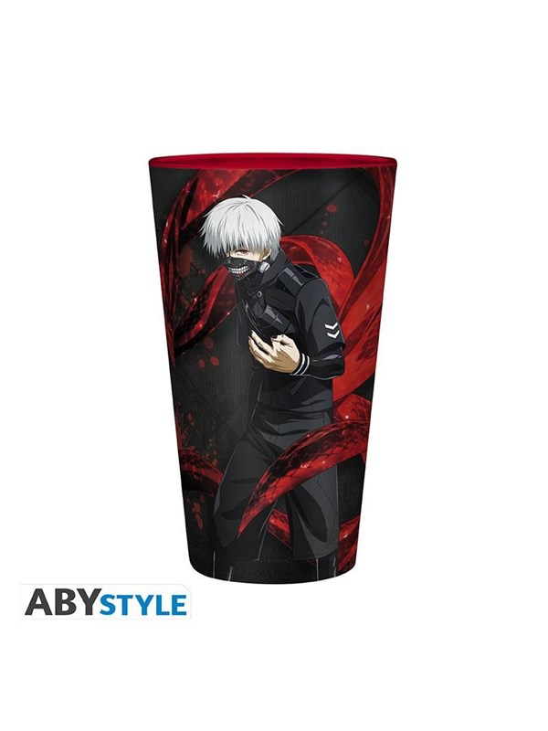 ABYstyle - Tokyo Ghoul - Kaneki & Mask - Large Glass 400ml - Lasi