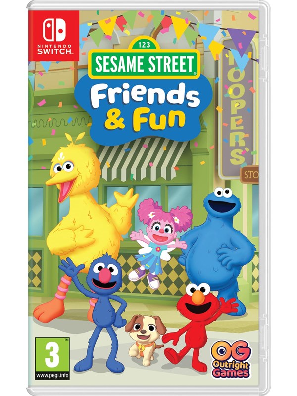 Sesame Street: Friends & Fun - Nintendo Switch - Seikkailu