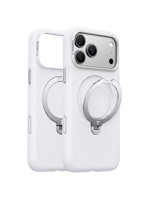 Torras Ostand Q3 Wind Cover iPhone 17 Pro Max/18 Pro Max - White