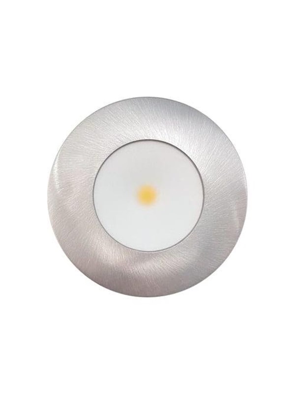 Scan Products Sofia 90D minidownlight, 3,2W LED 2700K, harjattu alumiini