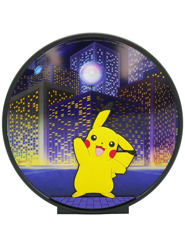 Teknofun - Pokemon - Pikachu Night Ciry LED Lamp - Lamppu