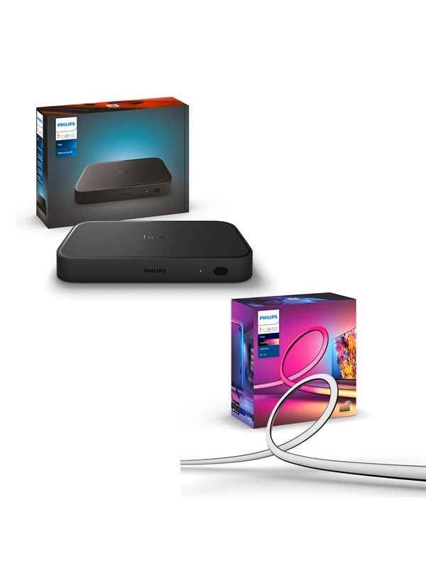 Philips Hue Play Gradient Lightstrip TV 55" + Sync box 8K paketti