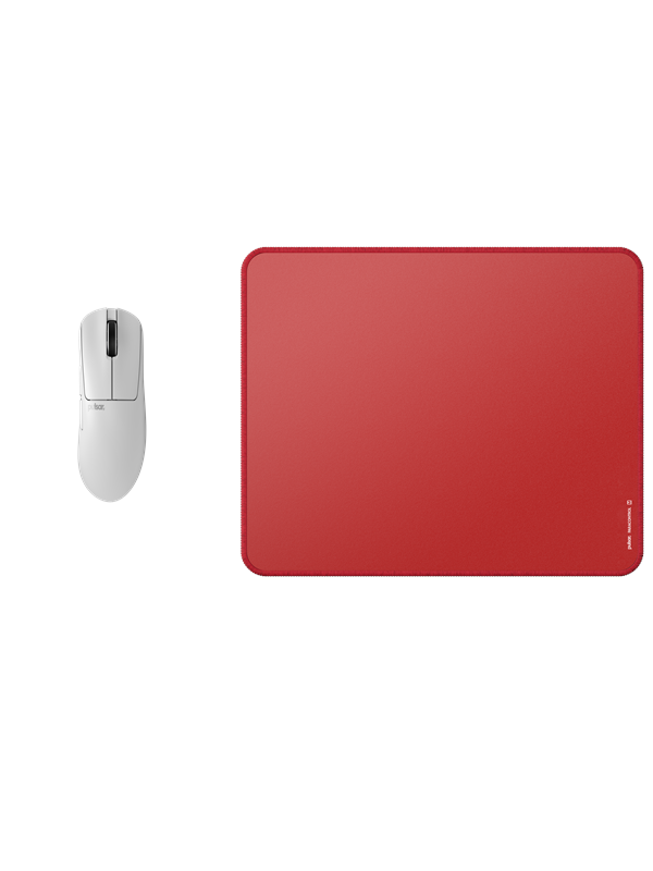 Pulsar Bundle - Xlite V4 Mini White + ParaControl Medium v2 Mousepad - Pelihiiri - Optinen - 6 painiketta - Valkoinen