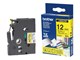Paperit, valokuvapaperit ja tarrat - Brother Teippi veli 12 mm musta/keltainen - TZ631