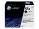 Mustepatruunat, värikasetit ja lisävarusteet - HP 55XD / CE255XD - Musta Laser Toner - Laser värikasetti musta - CE255XD