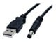 Sisäiset virtakaapelit - StarTech.com USB to Type M Barrel 5V DC *DEMO* - USB2TYPEM