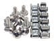 Järjestelmän lisävarusteet - StarTech.com 50 Pkg M6 Mounting Screws and Cage Nuts - CABSCREWM6
