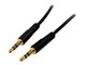 Audiokaapelit - StarTech.com Slim 3.5mm Stereo Audio Cab - MU3MMS