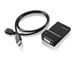 Näyttökaapeli - Lenovo USB 3.0 - DVI/VGA-näyttösovitin - 0B47072