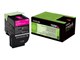 Mustepatruunat, värikasetit ja lisävarusteet - Lexmark 70C20M0-musteautomaatti - Laser värikasetti Magenta - 70C20M0