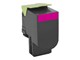 Mustepatruunat, värikasetit ja lisävarusteet - Lexmark 80C2XM0 / 802XM High Kapasiteetti Magenta Toner - Laser värikasetti Magenta - 80C2XM0
