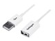 USB kaapelit - StarTech.com USB 2.0 jatkojohto A:sta A:han - USBEXTPAA3MW