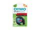 Paperit, valokuvapaperit ja tarrat - DYMO LT -muoviteipit, 12 mm x 4 m rulla, musta teksti punaiselle, LetraTag-tulostimille - S0721630