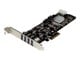 Ohjainkortit - StarTech.com 4 Port Dual Bus PCI Express PCIe USB 3.0 Card w/ UASP & Teho - PEXUSB3S42V