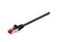 Verkkokaapelit - Pro LAN CAT 6 STP - Musta - 25m - 4040849956515