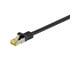 Verkkokaapelit - Pro LAN CAT 7 S/FTP - Musta - 3m - 4040849916175