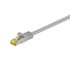 Verkkokaapelit - Pro LAN CAT 6/A S/FTP - Harmaa - 3m - 4040849916120