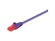 Verkkokaapelit - Pro LAN CAT 6 UTP - Purppura - 7.5m - 4040849952845